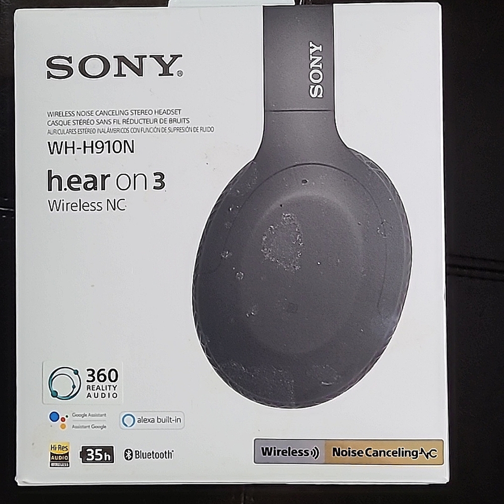 Sony  WH-H910N noise canceling stereo headset